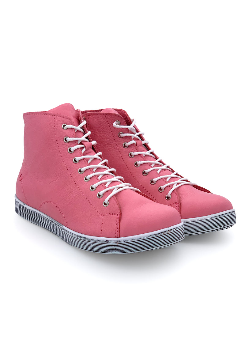 High-top sneakers pink - Main Image