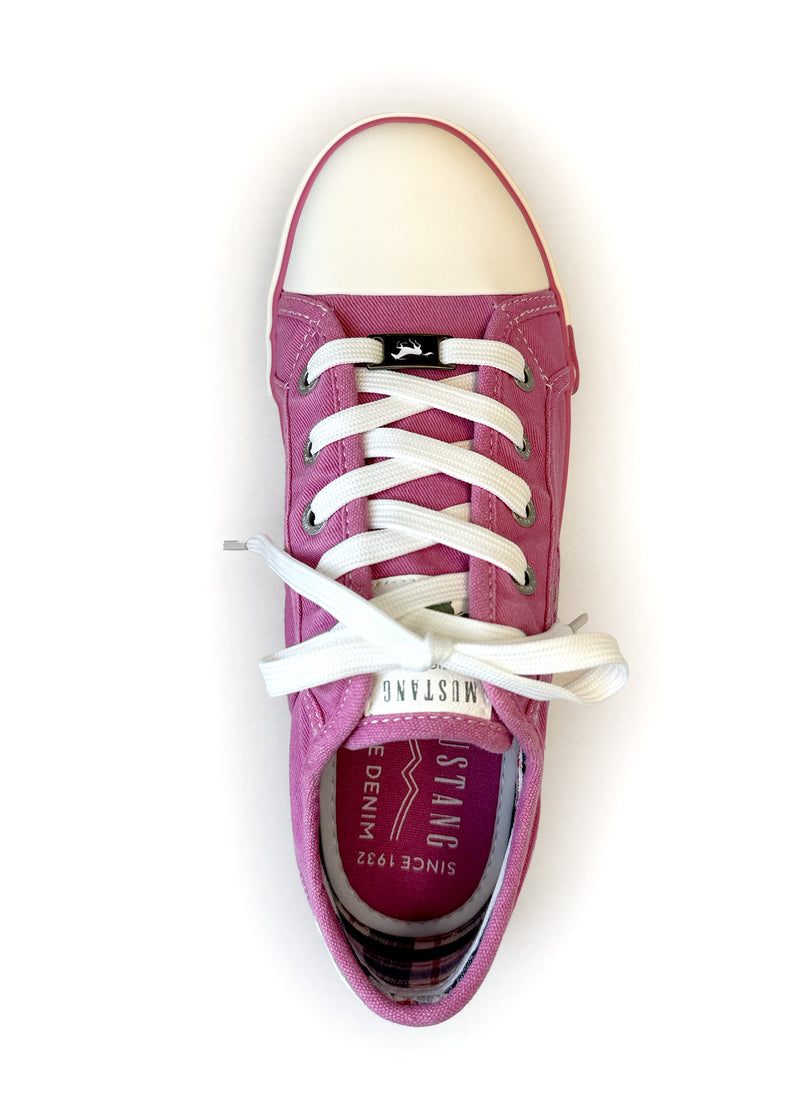 Canvas sneakers pink - Main Image