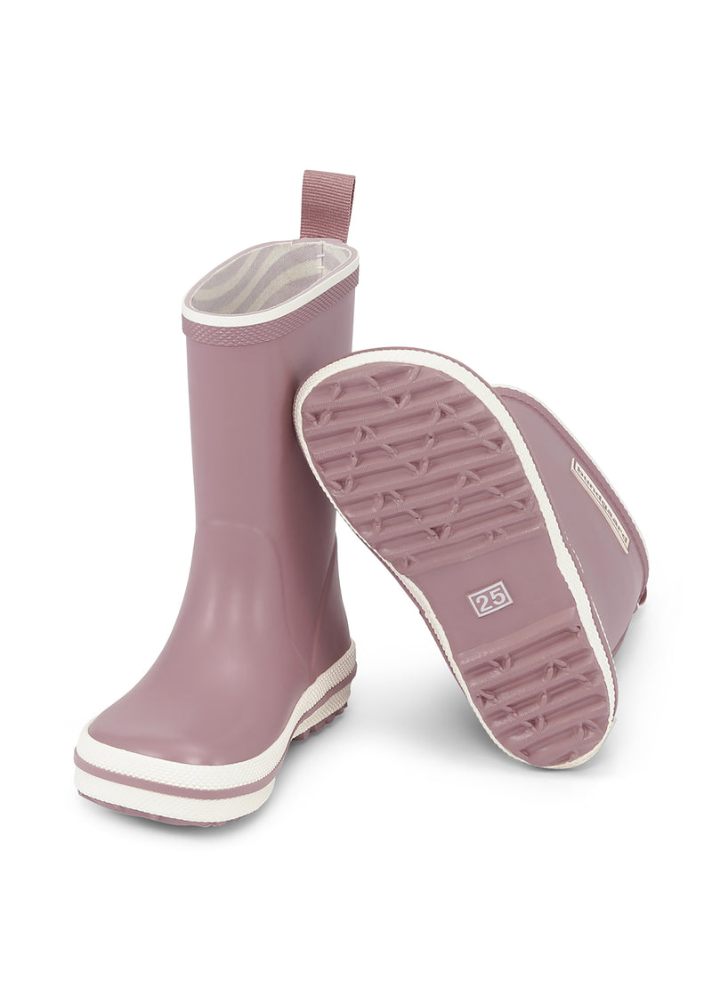 Rubber boots pink, Bundgaard Zero Heel - Main Image