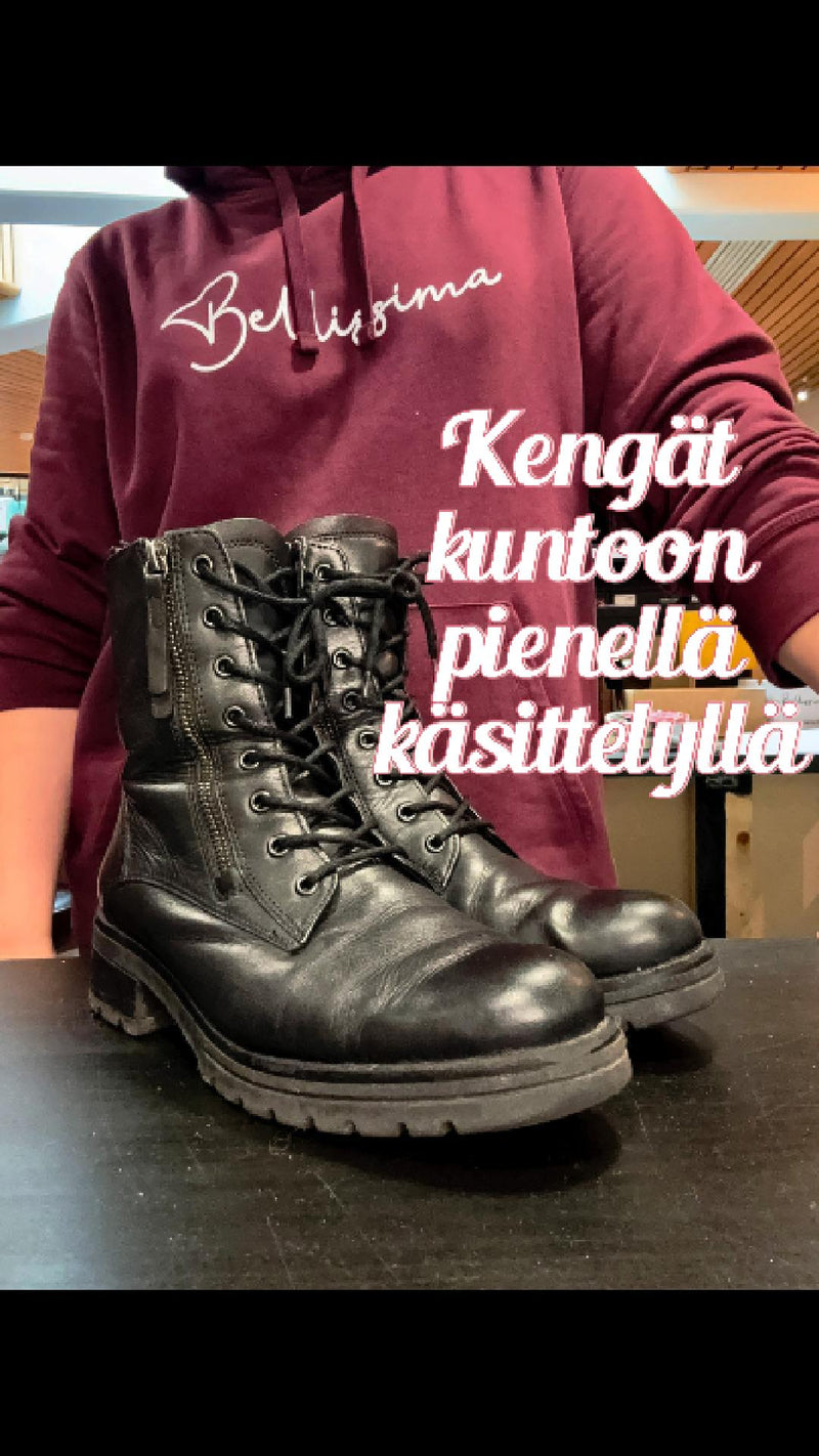 Bellissima GUIDE: Kenkien hoitaminen Collonil Waterstop -hoitovoiteella