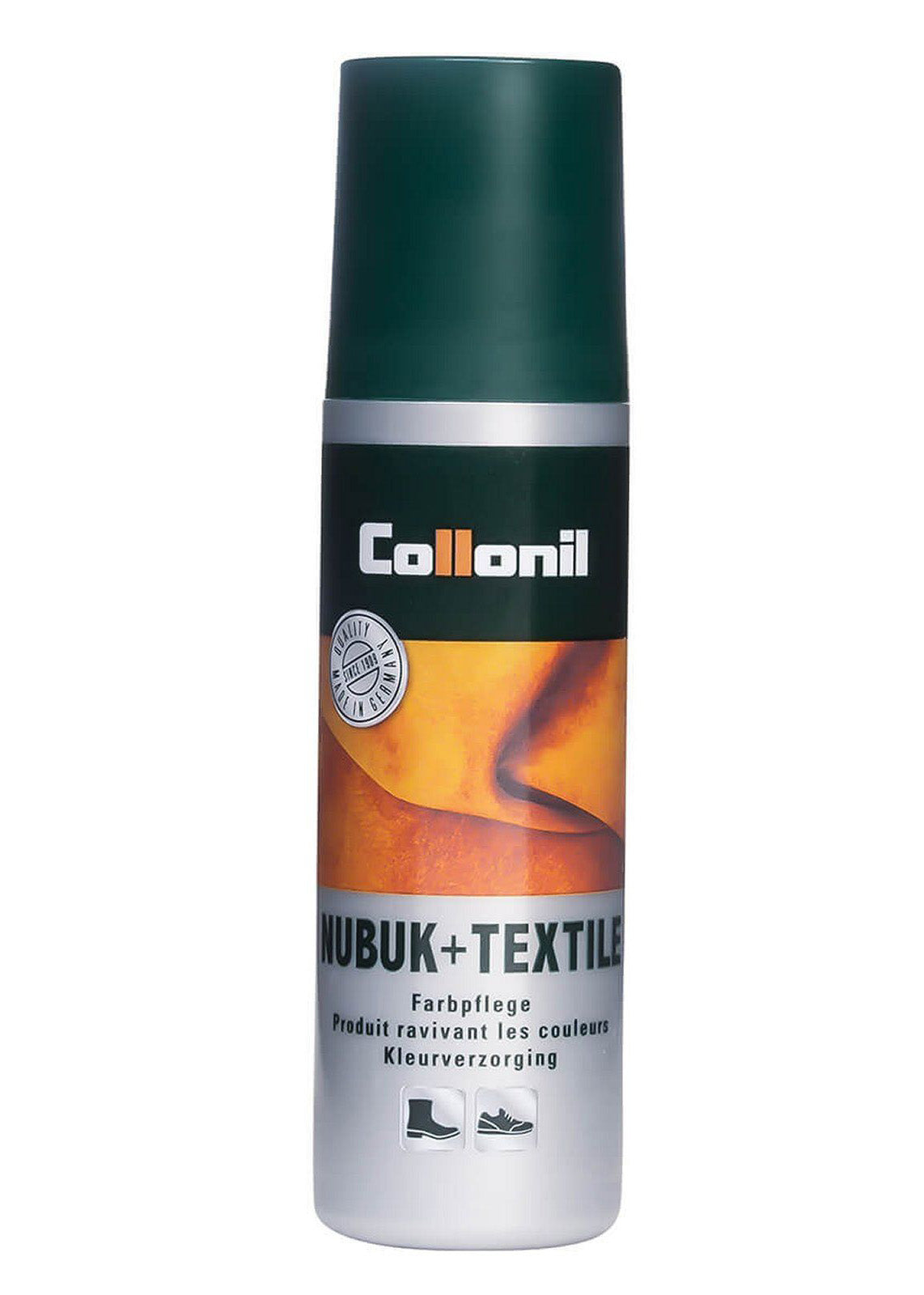 Collonil Nubuk+Textile - väritön, 100 ml, tekstiilin, nupukki- ja mokkanahan hoitoaine