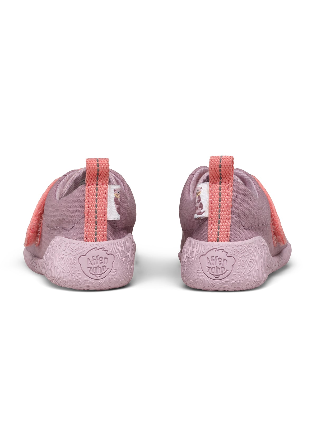 Children's Rhino first walking shoes - Prewalker Cotton Smally, green-beige fabric, yellow velcro straps