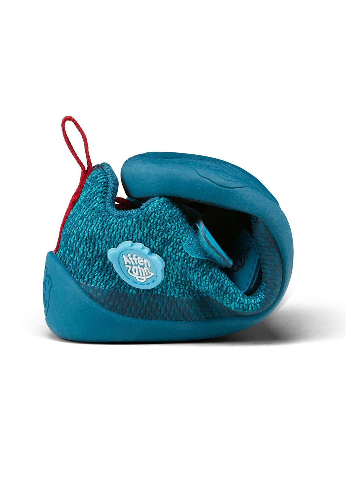 Lasten Shark-paljasjalkatennarit - Sneaker Knit Happy, sininen, vegaaninen