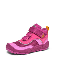 Lasten paljasjalkakengät - Low Boot Vegan Explory Bird, välikausikengät TEX-kalvolla - pinkki