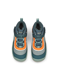 Lasten paljasjalkakengät - Low Boot Vegan Explory, välikausikengät TEX-kalvolla - Bunny, vihreä, oranssi