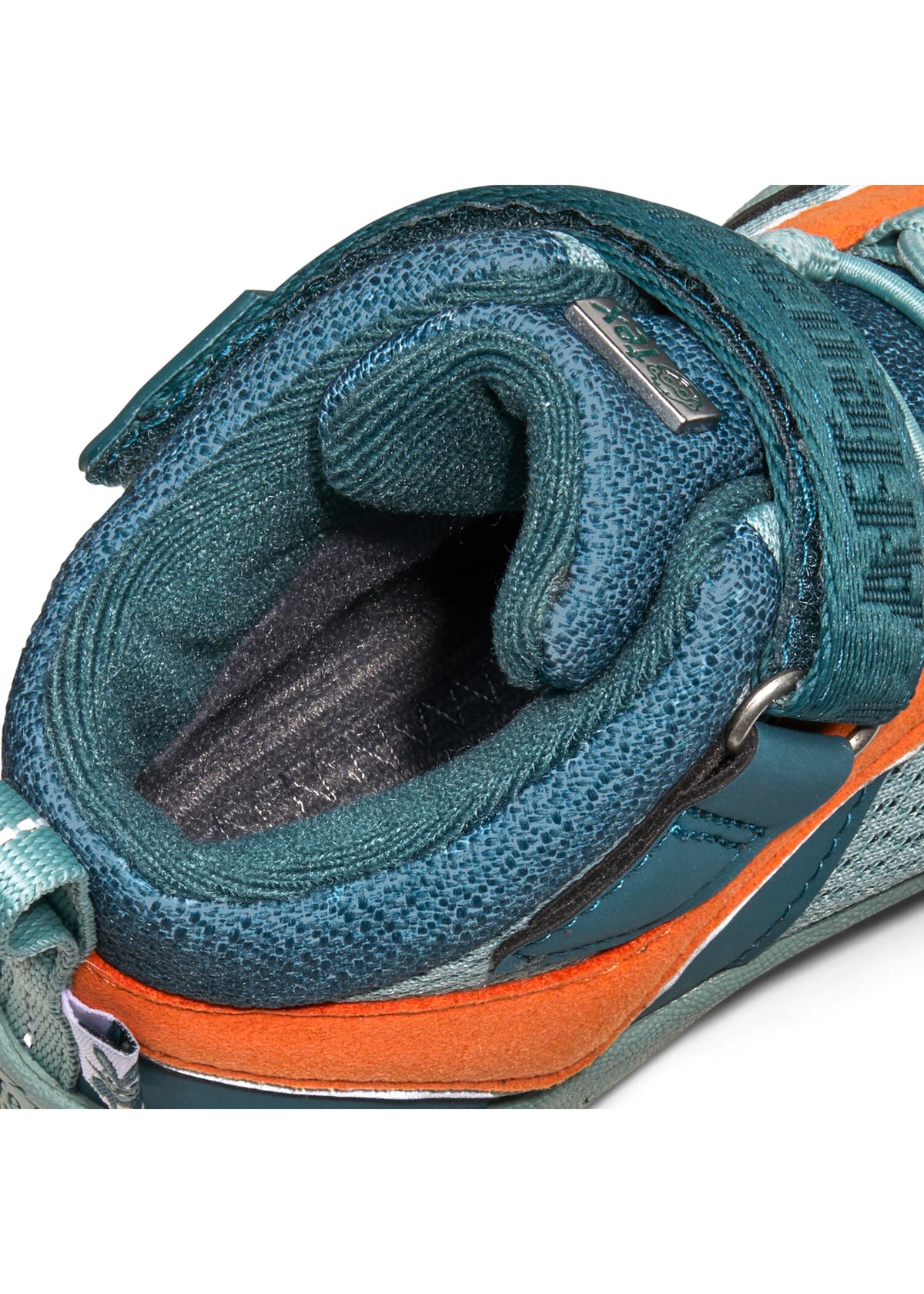 Lasten paljasjalkakengät - Low Boot Vegan Explory, välikausikengät TEX-kalvolla - Bunny, vihreä, oranssi