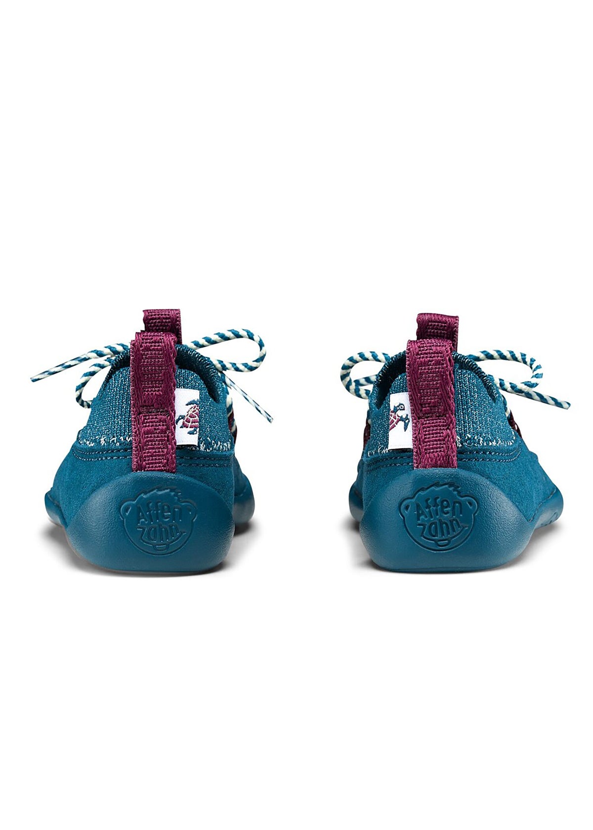 Children's Turtle first-step skor, tofflor - Prewalker Knit, blå