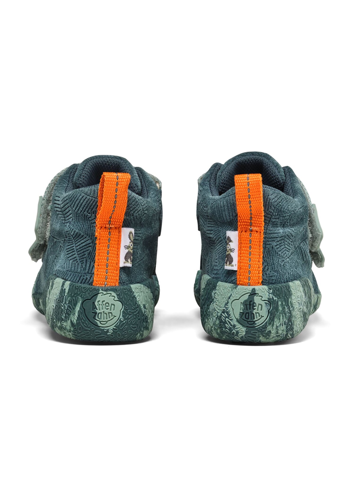 Lasten paljasjalkakengät - Prewalker Lowboot Leather Talky - Bunny, vihreä nahka