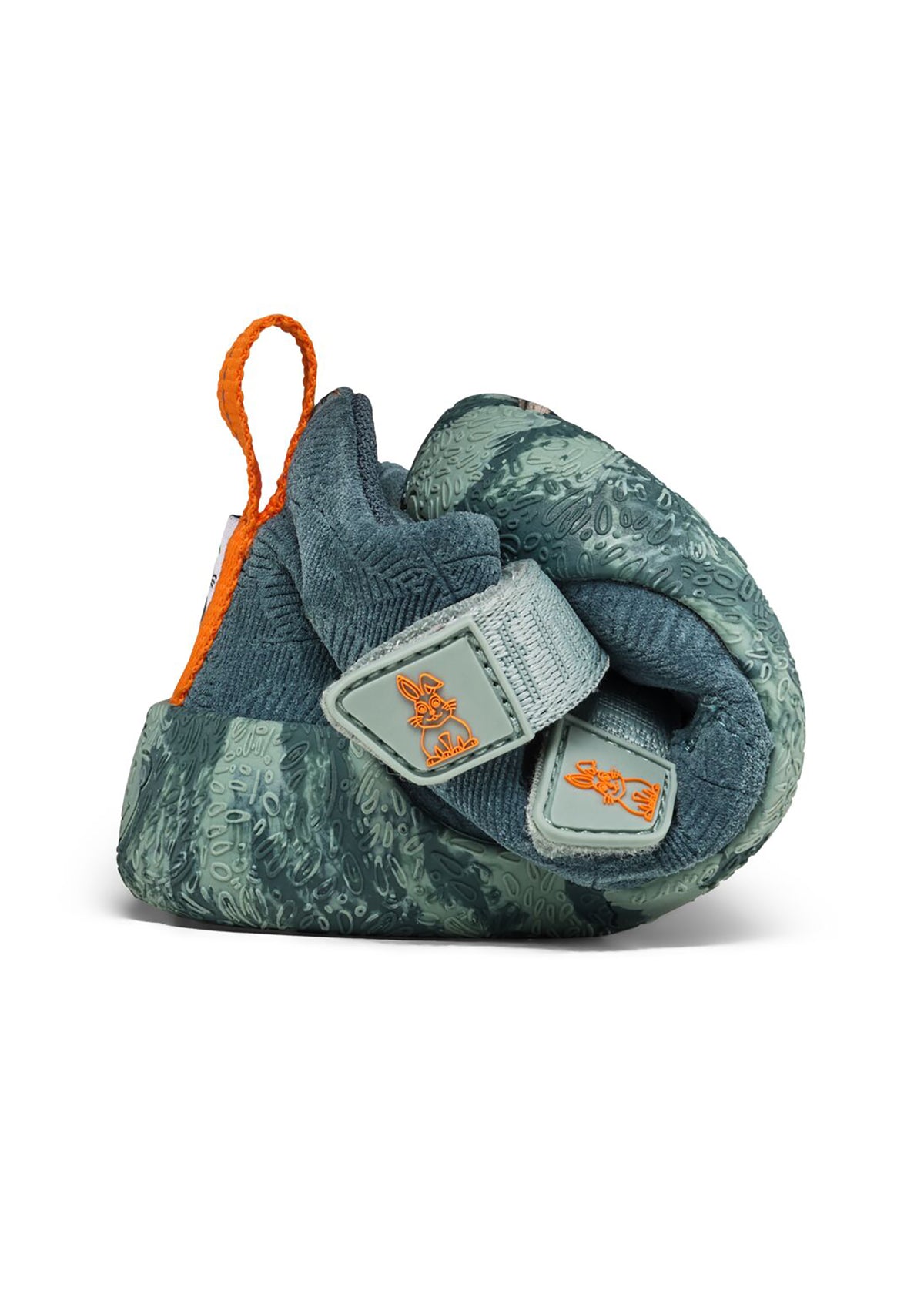 Lasten paljasjalkakengät - Prewalker Lowboot Leather Talky - Bunny, vihreä nahka