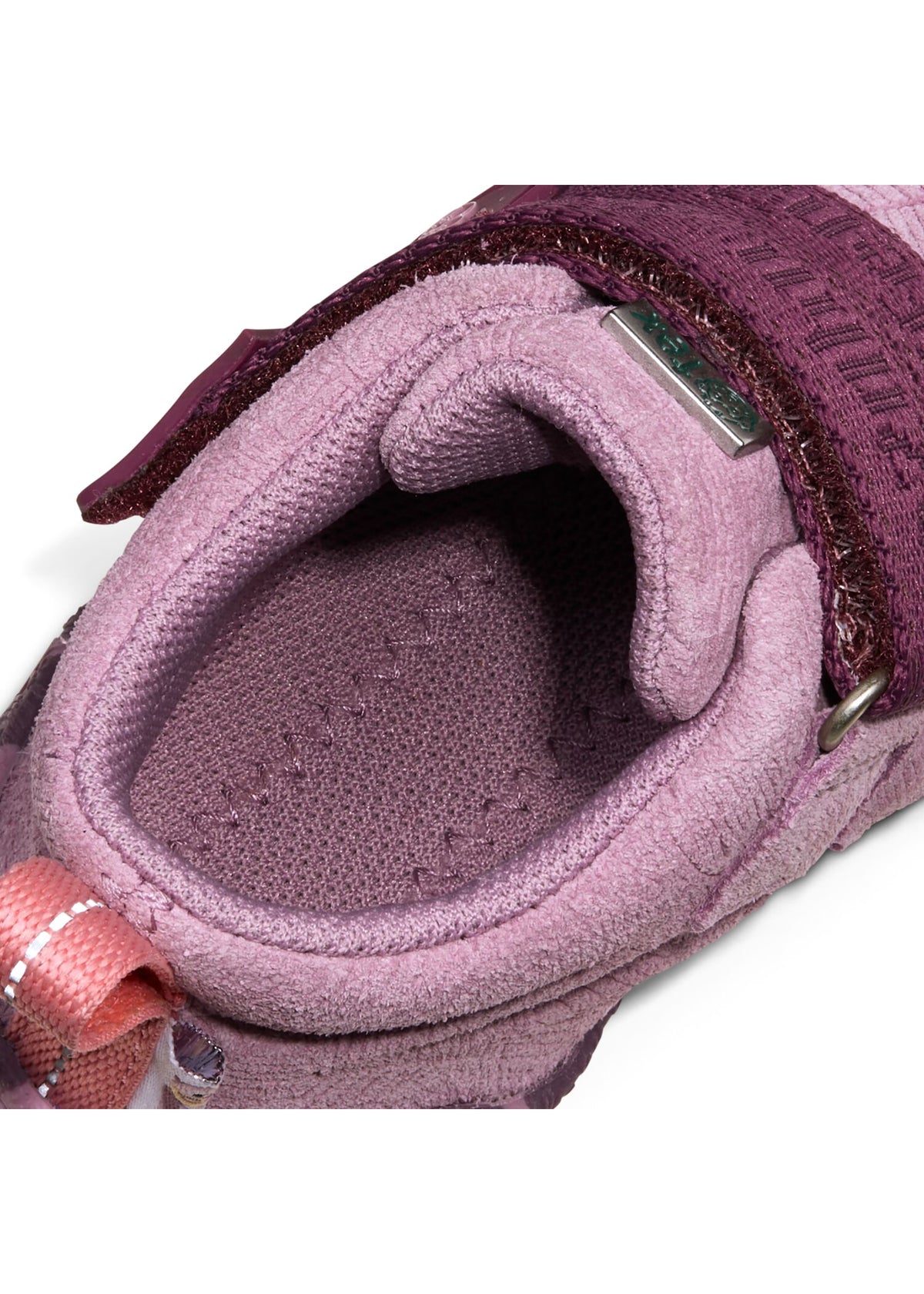 Lasten paljasjalkakengät - Prewalker Lowboot Leather Talky - Otter, pinkki nahka, TEX-kalvo