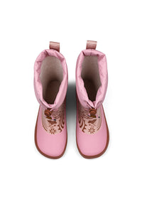 Children’s rubber boots with a warm lining – Vegan Puddly, Deer