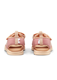 Children's Flamingo Barefoot Sandals - Sandal Microfibre Airy, pink, beige stickers, vegan