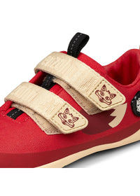 Children's barefoot sneakers - Cotton Lucky, Fox, vegan