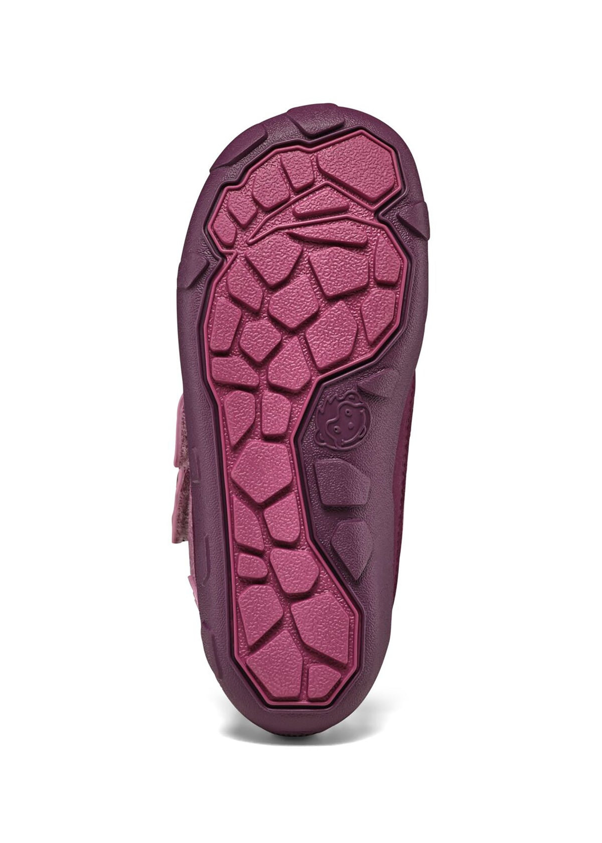 Lasten paljasjalkakengät - Wool Comfy Otter, talvikengät TEX-kalvolla - violetti, villa