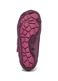 Lasten paljasjalkakengät - Wool Comfy Otter, talvikengät TEX-kalvolla - violetti, villa