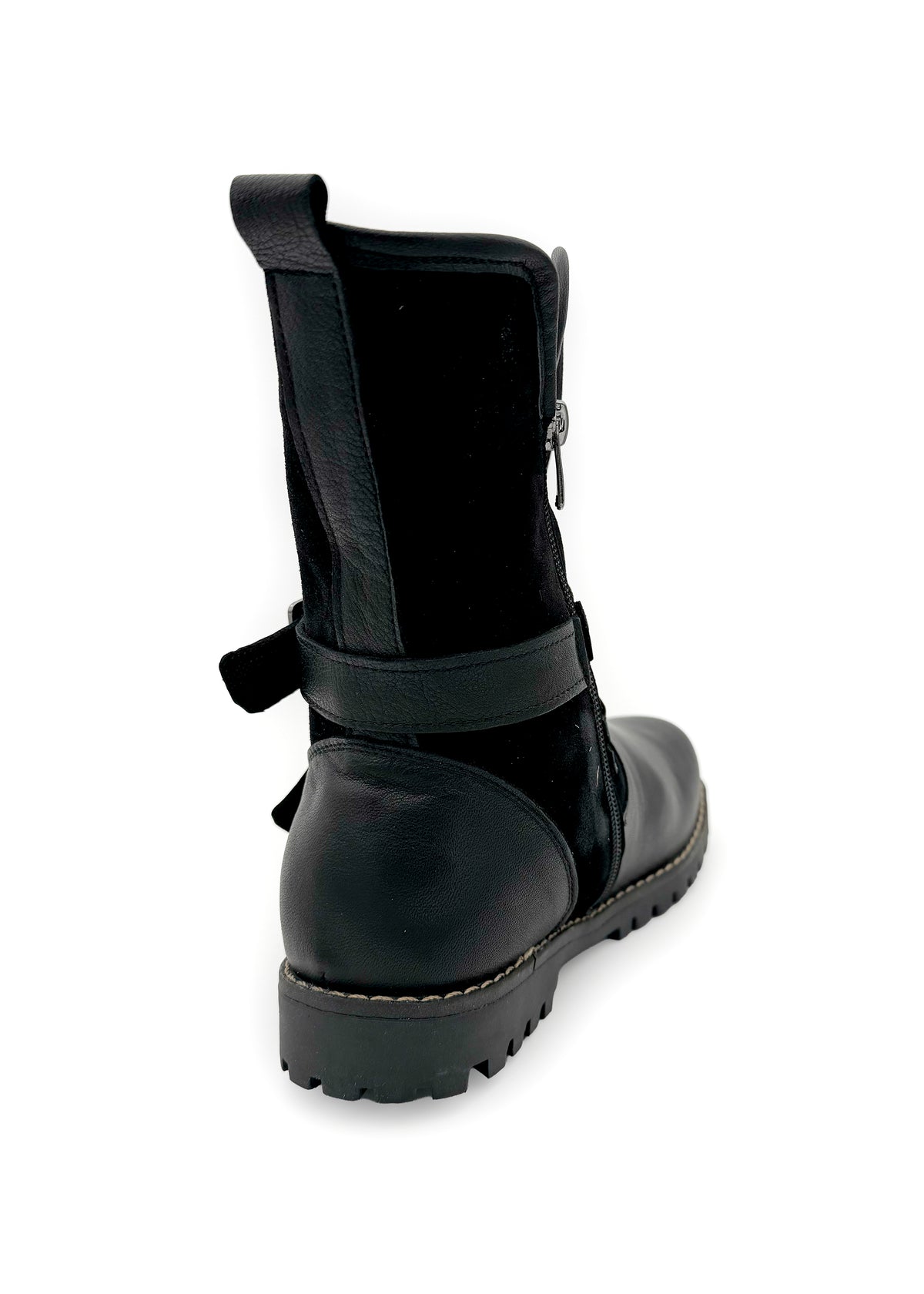 Talvinilkkurit - musta nahka, koristesoljet