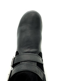 Talvinilkkurit - musta nahka, koristesoljet