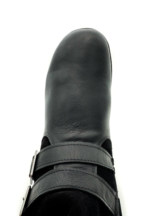 Talvinilkkurit - musta nahka, koristesoljet