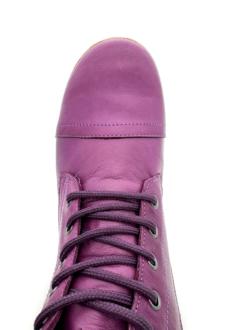 Maiharit - violetti nahka, matala pohja