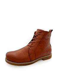 Ankle boots - cognac brown