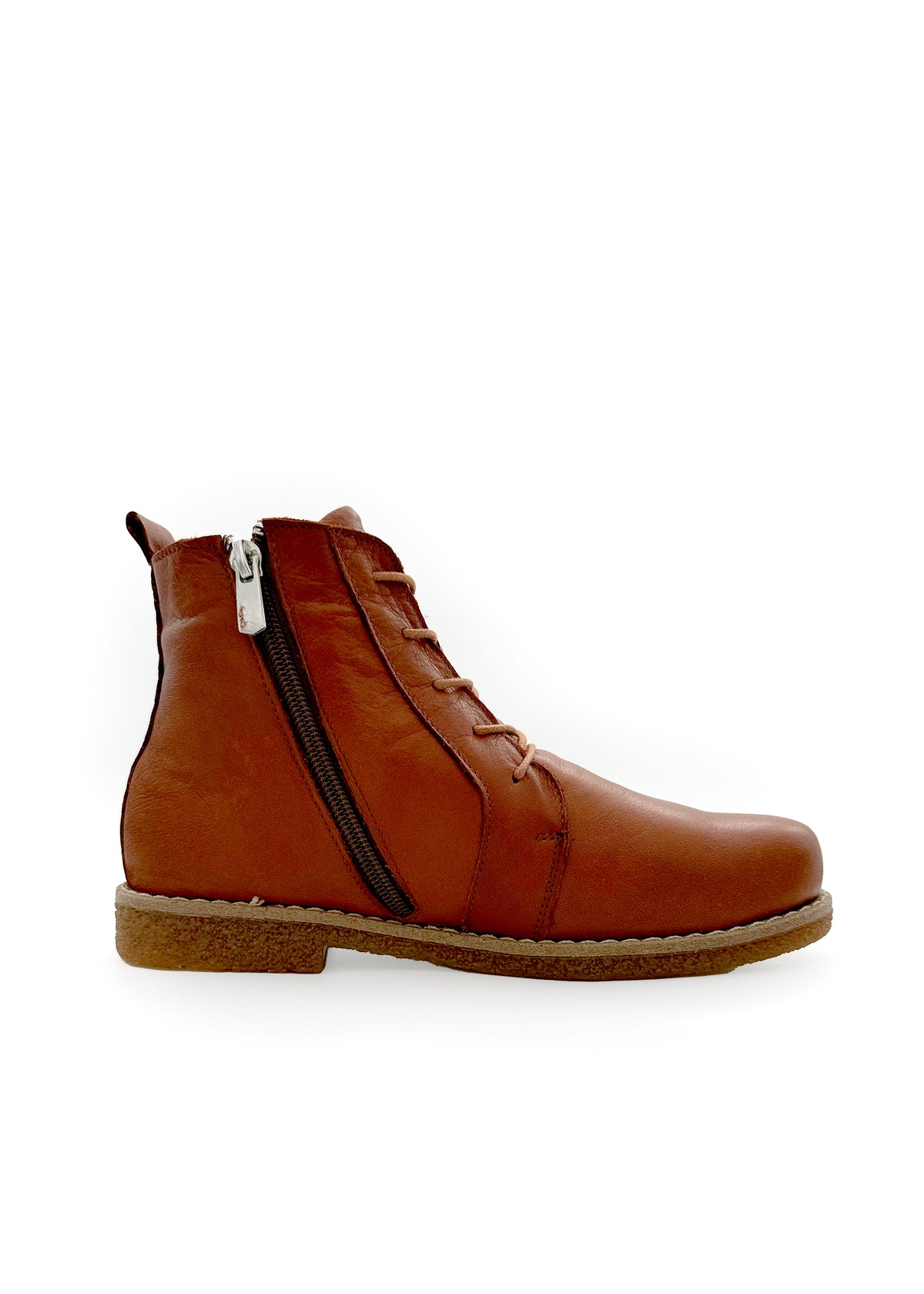 Ankle boots - cognac brown