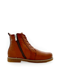 Ankle boots - cognac brown