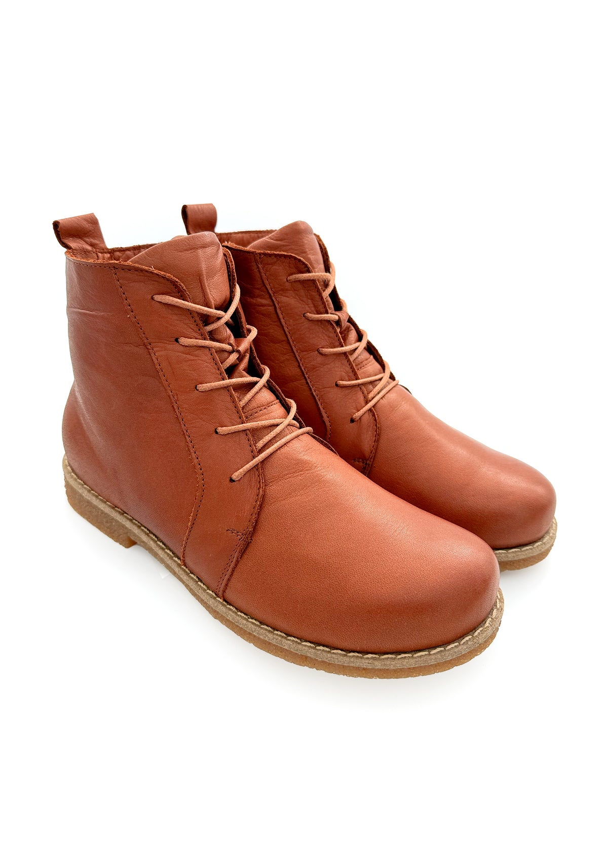 Ankle boots - cognac brown