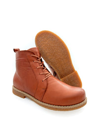 Ankle boots - cognac brown