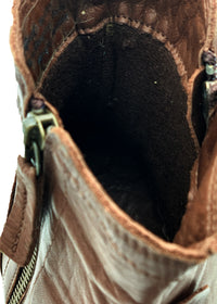 Ankle boots - dark brown