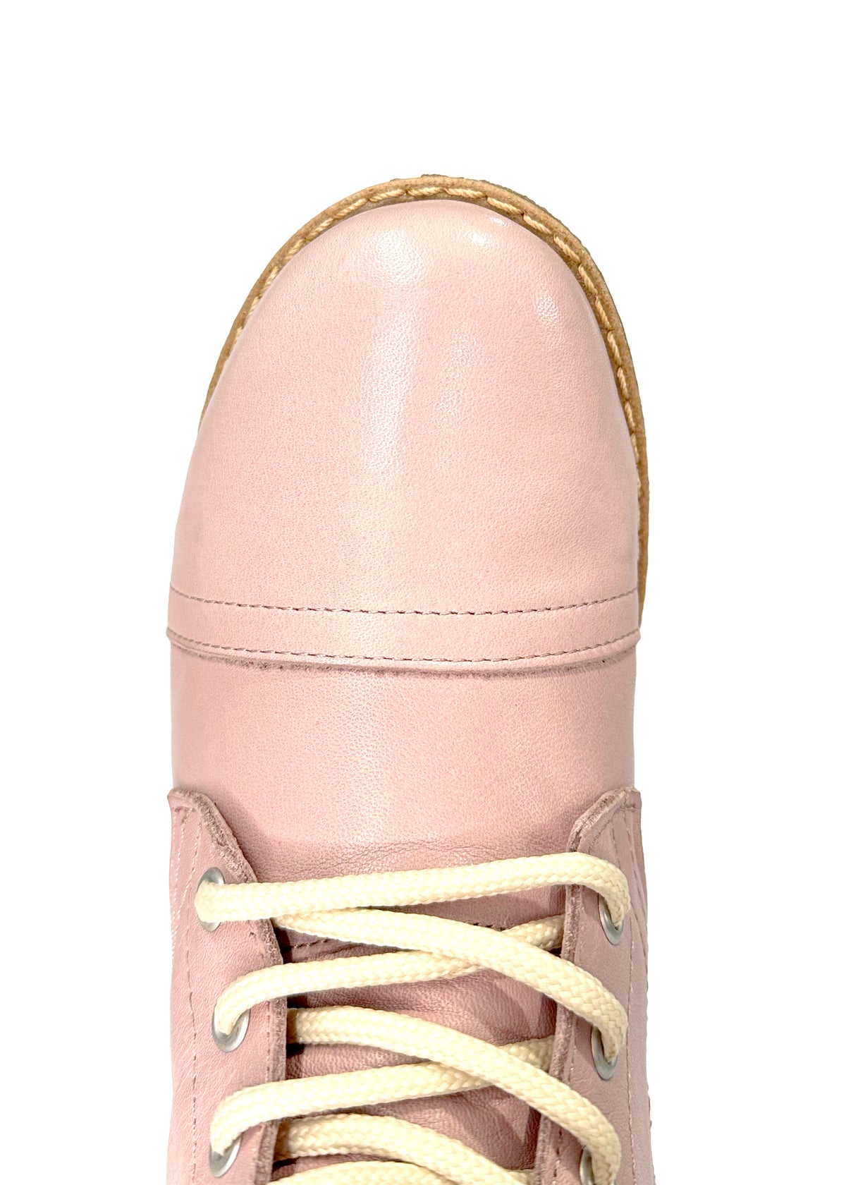 Maiharit - vaaleanpunainen pehmeä nahka, matala pohja