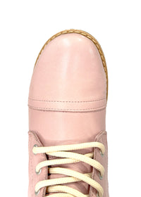 Maiharit - vaaleanpunainen pehmeä nahka, matala pohja