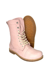 Maiharit - vaaleanpunainen pehmeä nahka, matala pohja