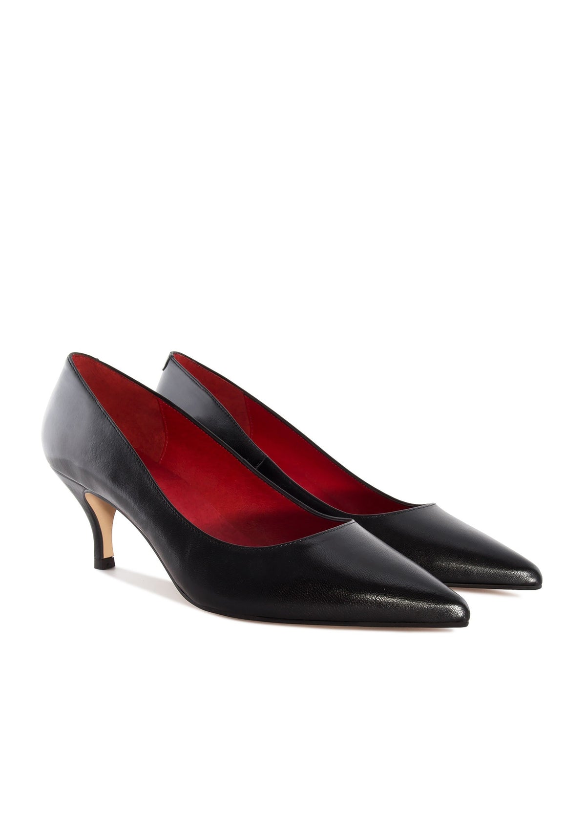 Stiletto heels - Amanda, black leather