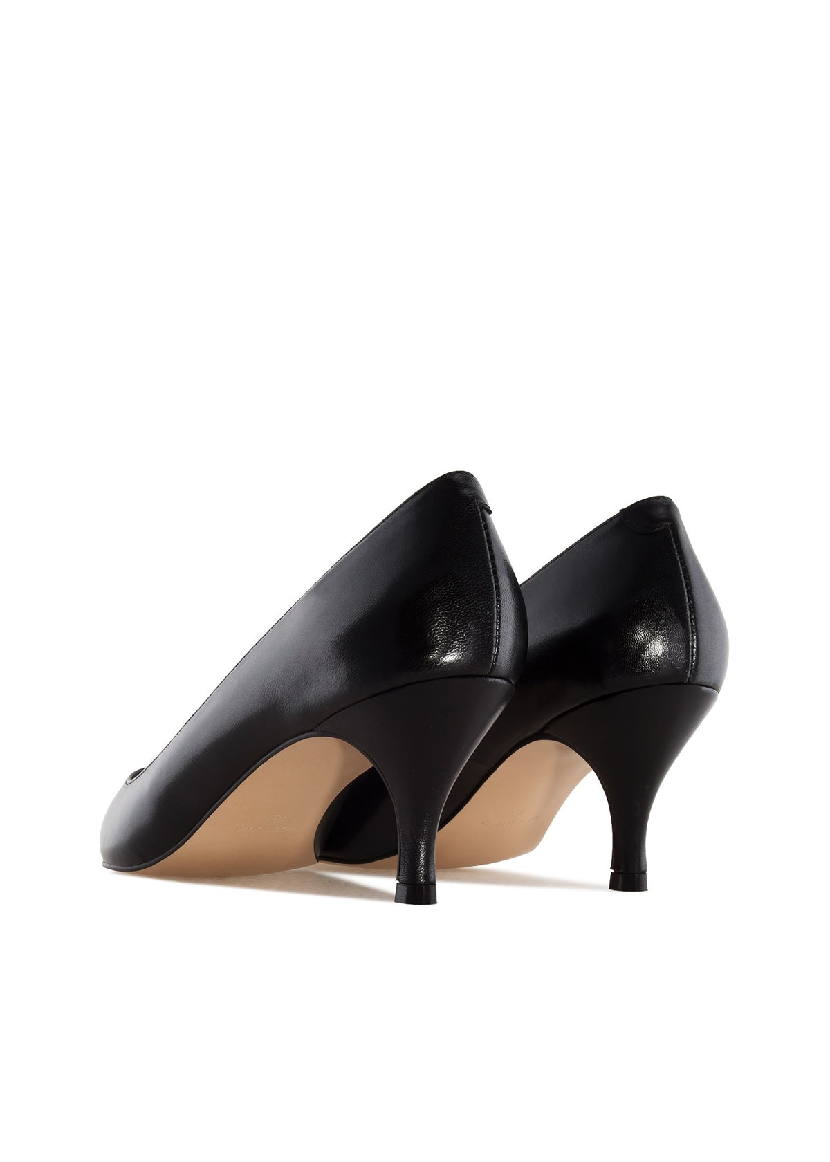 Stiletto heels - Amanda, black leather