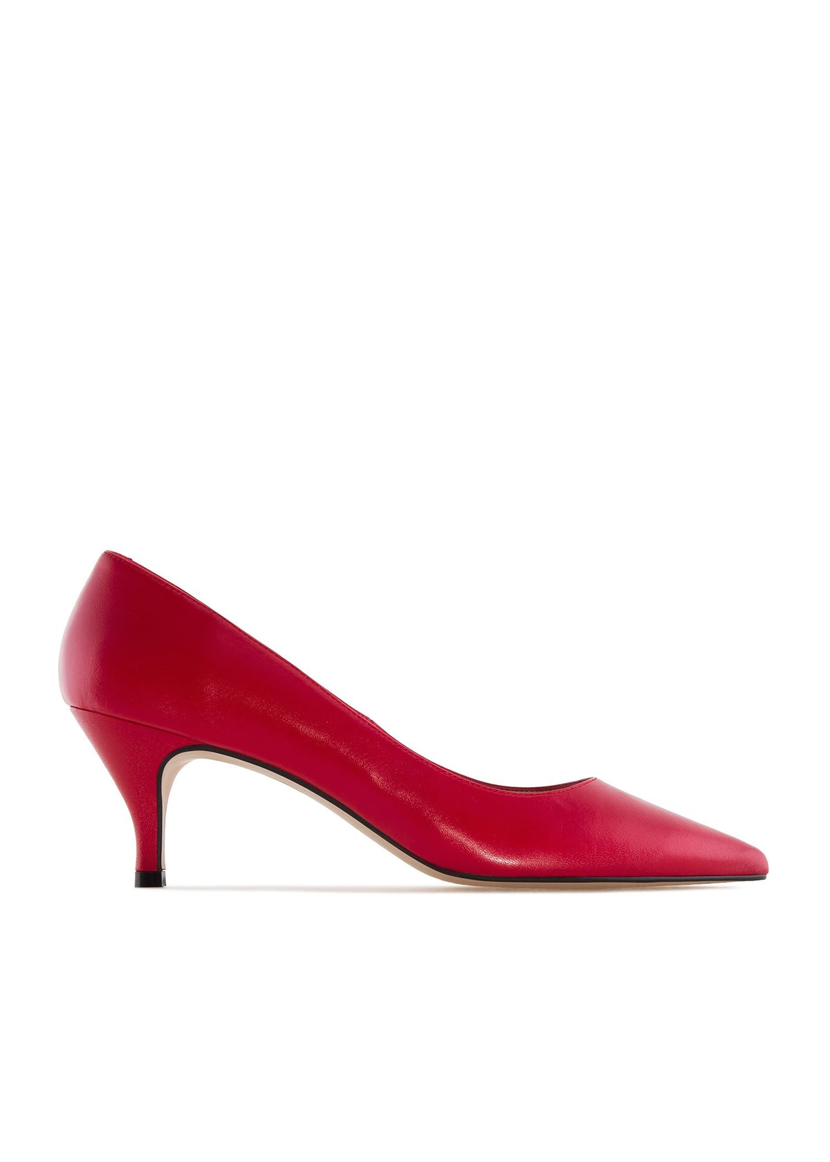 Stiletto heels - Amanda, red leather