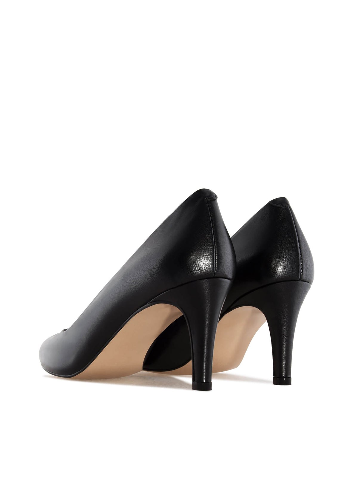 Stiletto heels - Natalia, black leather