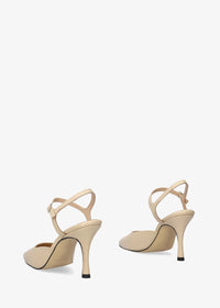 Slingback-korkokengät - Odile, nude nahka