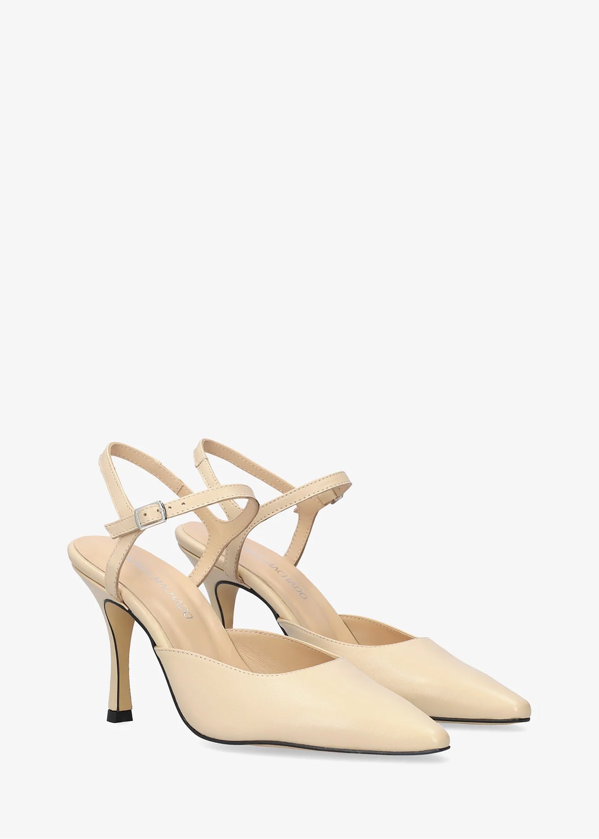 Slingback-korkokengät - Odile, nude nahka