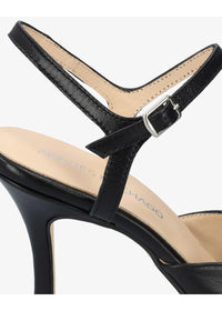 Slingback-korkokengät - Odile, musta nahka