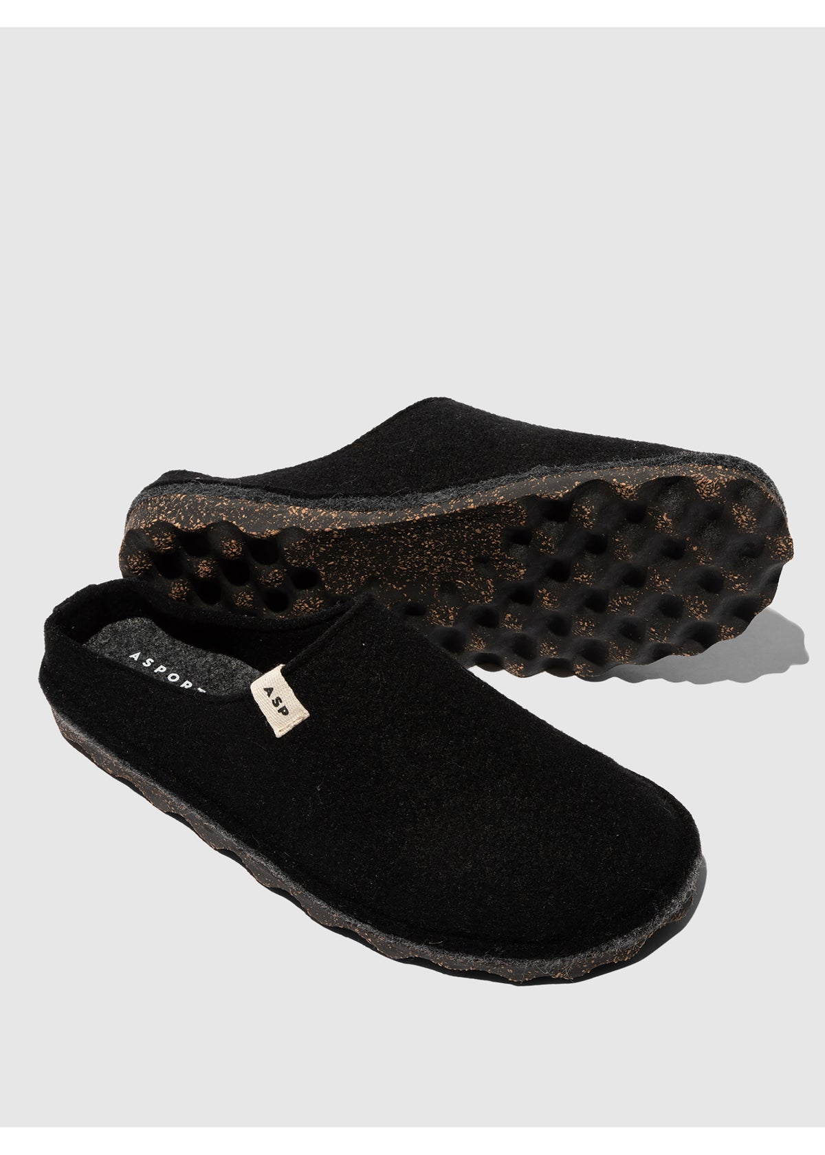 Huopatohvelit - Natura, musta