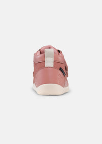 Barns första steg skor - Mio, rosa nyans tyg, TEX-membran