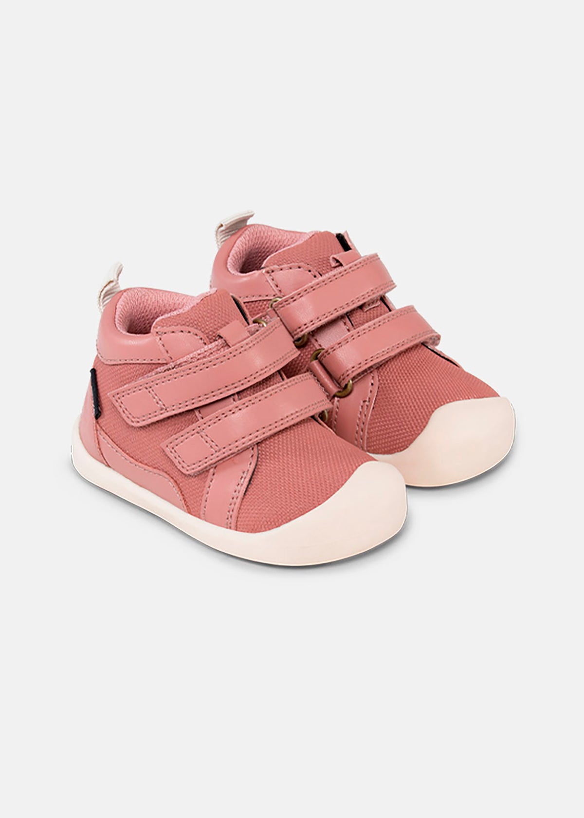 Barns första steg skor - Mio, rosa nyans tyg, TEX-membran