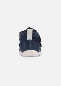 Lasten ensiaskelkengät - Mio, tummansininen kangas, TEX-kalvo