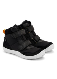 Sneakers för barn - Birk TEX mellansäsongsskor, svarta, Bundgaard Zero Heel