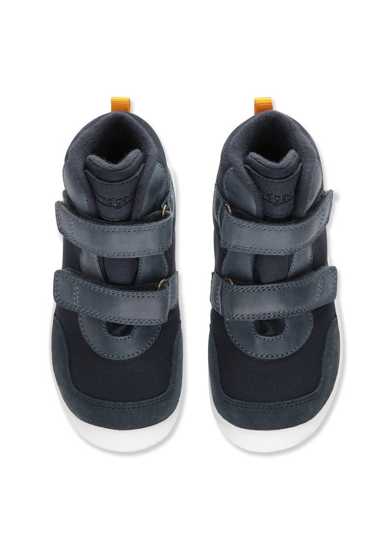 Sneakers för barn - Birk TEX mellansäsongsskor, mörkblå, Bundgaard Zero Heel