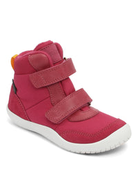 Children's High-top sneakers - Birk TEX mid-season shoes, pink, Bundgaard Zero Heel