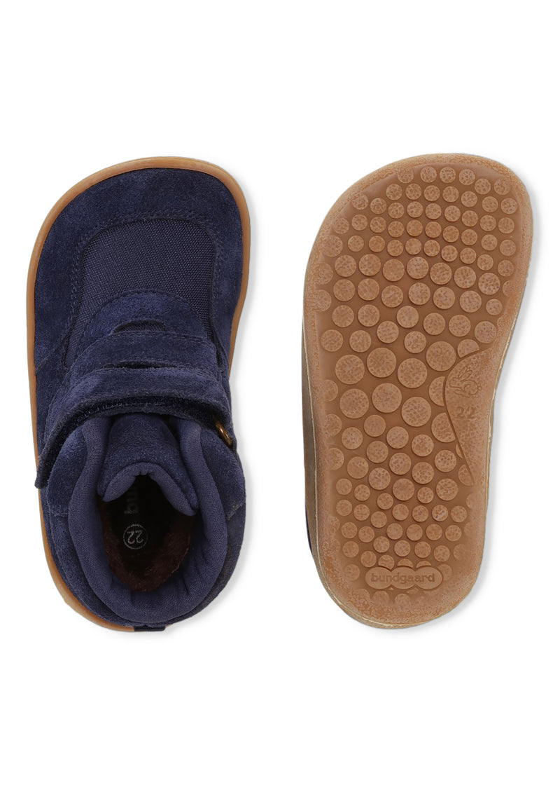 Children's winter shoes with TEX membrane - Bobbie, dark blue, Bundgaard Zero Heel
