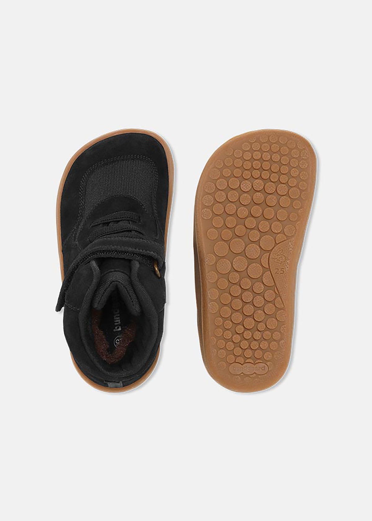 Children's winter shoes with TEX membrane - Brooklyn, black, Bundgaard Zero Heel