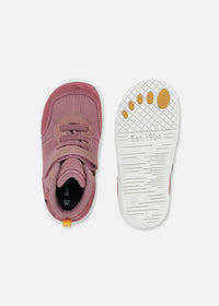 Höga sneakers för barn - Billie TEX mellansäsongsskor, rosa, Bundgaard Zero Heel