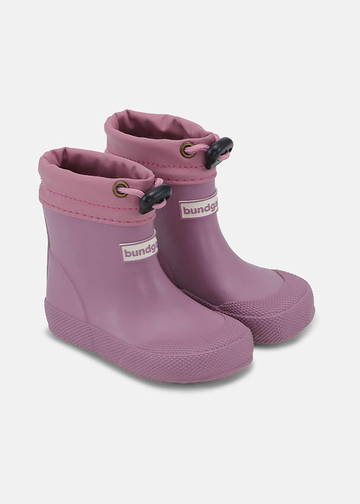 Rubber boots for toddlers - Cover, pink, Bundgaard Zero Heel
